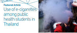 Figure from article: Use of e-cigarettes among...